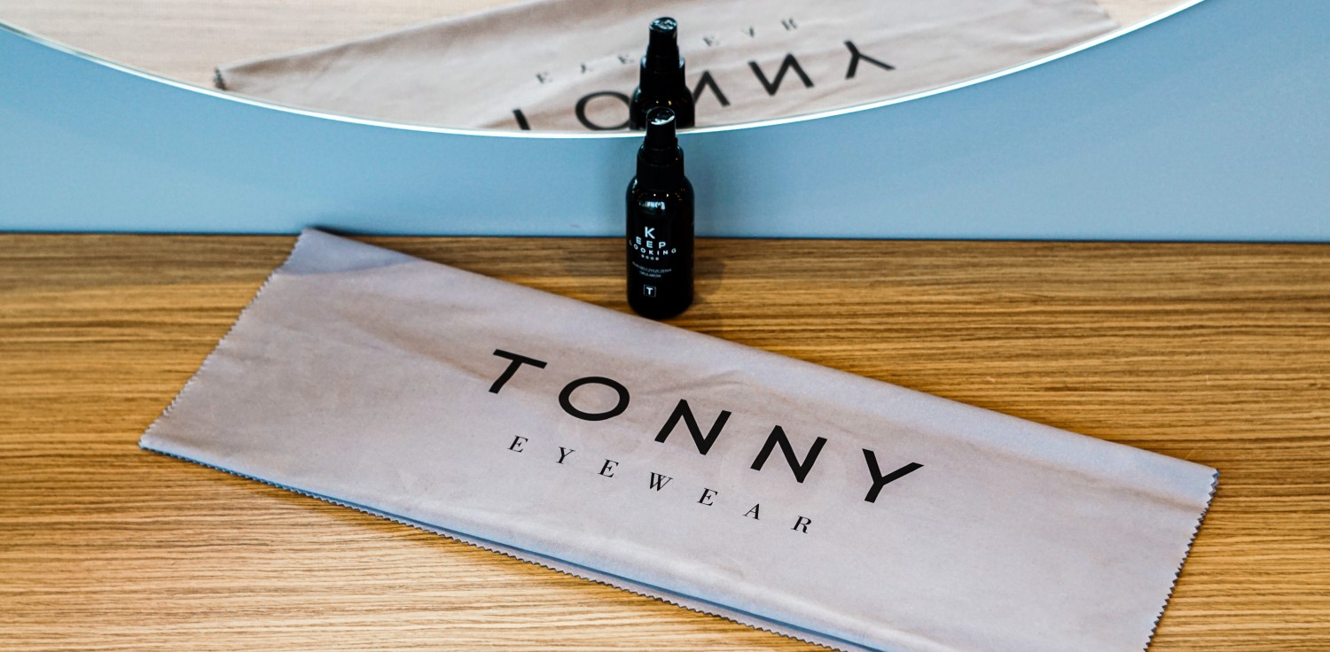 Ścierka, szmatka do czyszczenia okularów 48x48